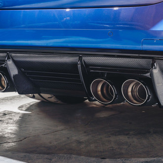 StreetHunter Designs® - Carbon Fiber Rear Diffuser (Sides only) (Unpainted)
