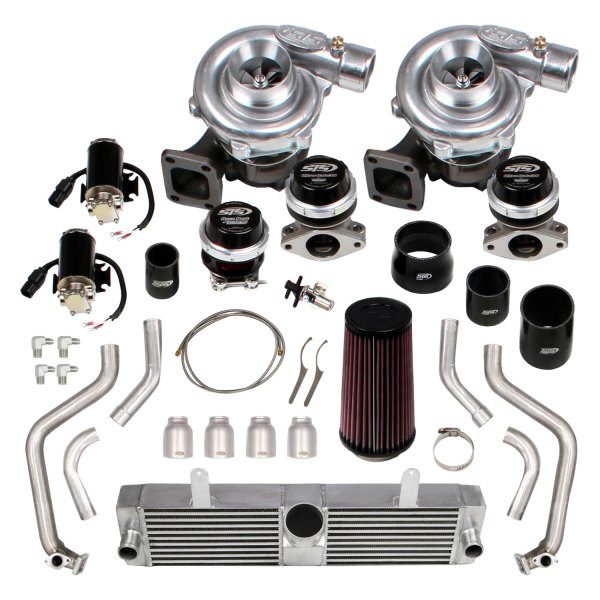 STS Turbo® - Remote Mounted Twin Turbo System & Fuel Injectors w/o Tuner