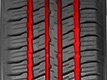 Wide circumferential tread channels