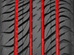 Four circumferential tread grooves