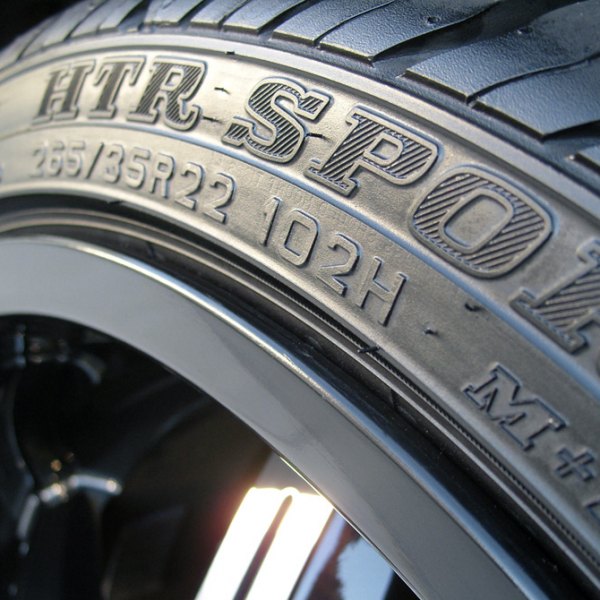 SUMITOMO® - HTR Sport H/P Tires on Car