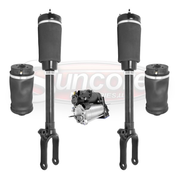 Suncore® - Front and Rear Driver or Passenger Side New Air Suspension System