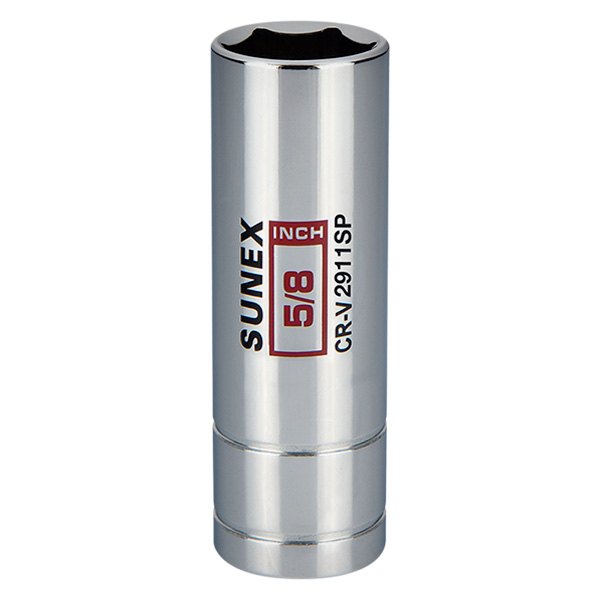 Sunex® - 1/2" Drive 5/8" 6-Point Standard Spark Plug Socket