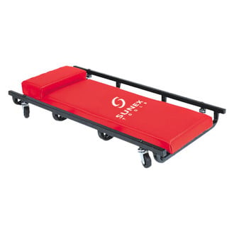 Sunex® - 250 lb 36" x 3.5" Red Creeper