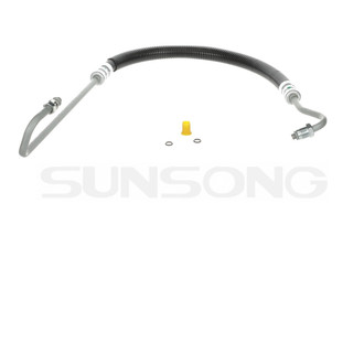 Sunsong® - Power Steering Pressure Line Hose Assembly - Hydroboost to Gear