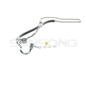 Sunsong® - Power Steering Pressure Line Hose Assembly - to Gear