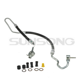 Sunsong® - Power Steering Pressure Line Hose Assembly - to Gear