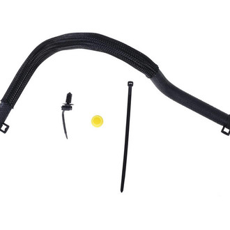 Sunsong® - Power Steering Return Line Hose Assembly - Pipe to Cooler