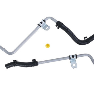 Sunsong® - Power Steering Return Line Hose Assembly - Union to Cooler