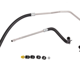 Sunsong® - Power Steering Return Line Hose Assembly - Cooler to Reservoir