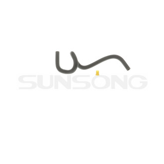 Sunsong® - Power Steering Return Line Hose Assembly - Connector to Pipe