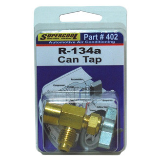 Supercool® - Brass R-134a Threaded Piercing Can Tap Valve