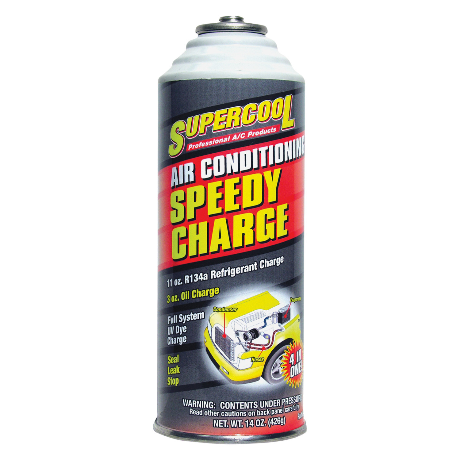 フラーレン 四つ かおるページ 深空fullerene Supercool® 9473 - Speedy Charge R134a Refrigerant Charge, 14 oz