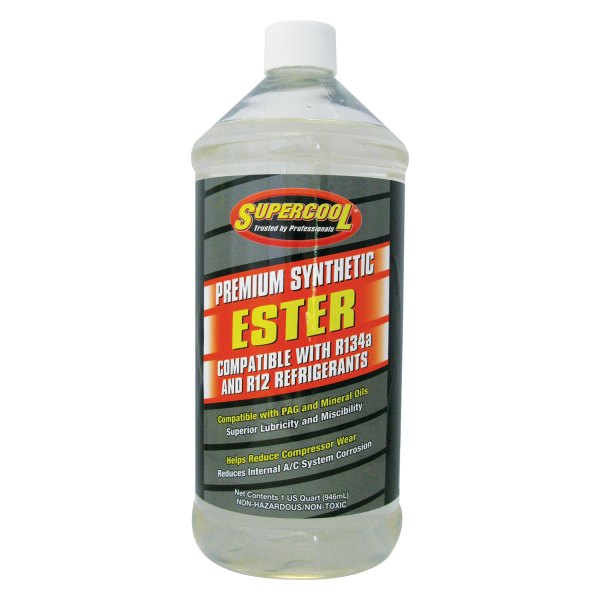 Supercool® - Super Premium™ Ester R12 & R134a Refrigerant Oil, 1 Quart
