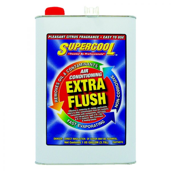 Supercool® - R12 & R134a A/C System Extra Flush, 1 Gallon