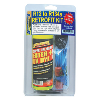 Supercool® - R12 to R134a Application Retrofit Kit