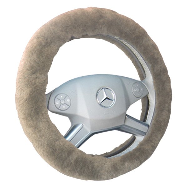 Superlamb® - Sheepskin Cream Steering Wheel Cover
