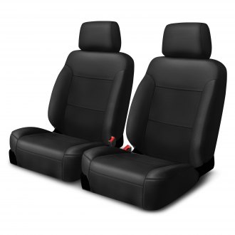 Black Custom Encore Chevy Tahoe Seat Covers w/ Built-in Seat Belt