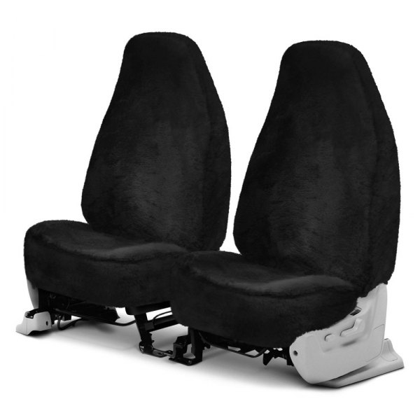  Superlamb® - Superfit 1st Row Black Seat Covers