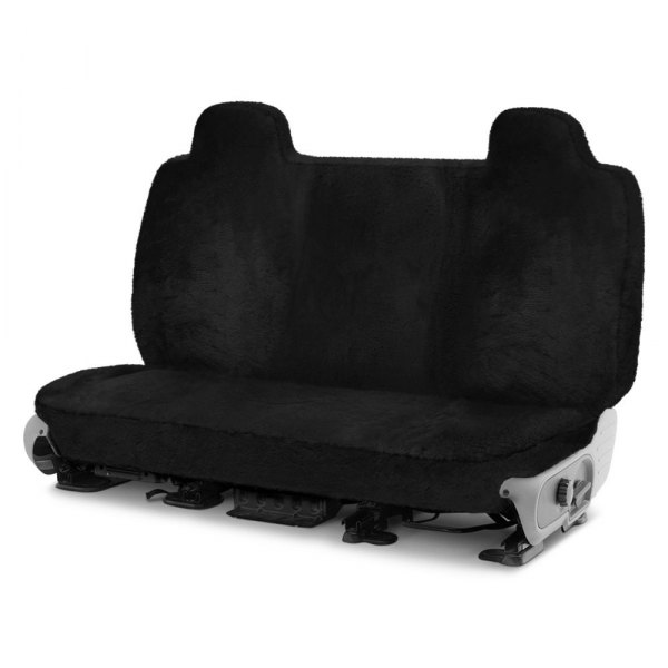  Superlamb® - Tailor-Made Original Sheepskin 2nd Row Black Seat Covers