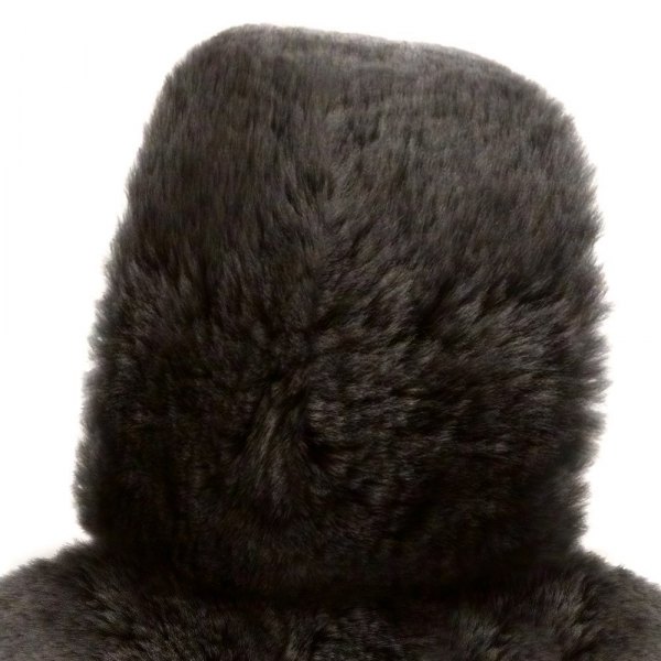 Superlamb® - Tailor-Made Sheepskin Brown Headrest Covers