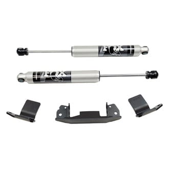 Superlift® - Fox Dual Steering Stabilizer Complete Kit