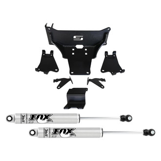 Superlift® - Fox Dual Steering Stabilizer Complete Kit
