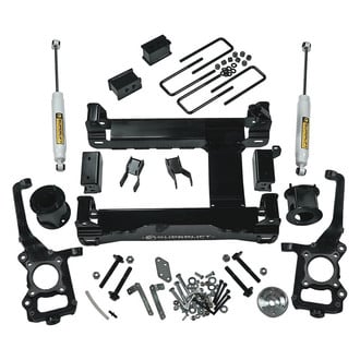 Superlift® - 4.5" x 3.5" Standard Front and Rear Suspension Lift Kit