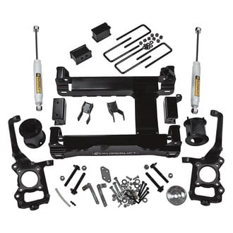 Superlift® - 6" x 4.5" Standard Front and Rear Suspension Lift Kit
