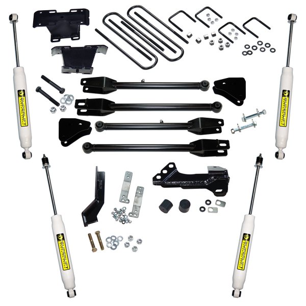 Superlift® - 4-Link Front and Rear Suspension Lift Kit