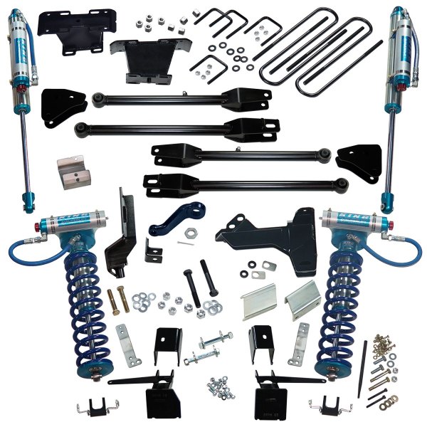 Superlift® - 4-Link Front and Rear Suspension Lift Kit