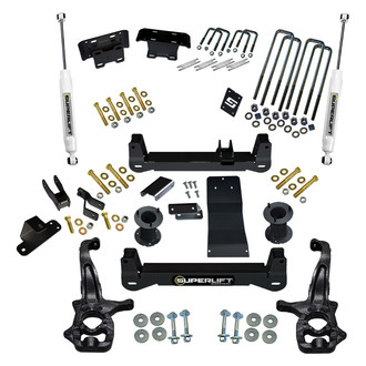 Superlift® - 6" Standard Front and Rear Suspension Lift Kit