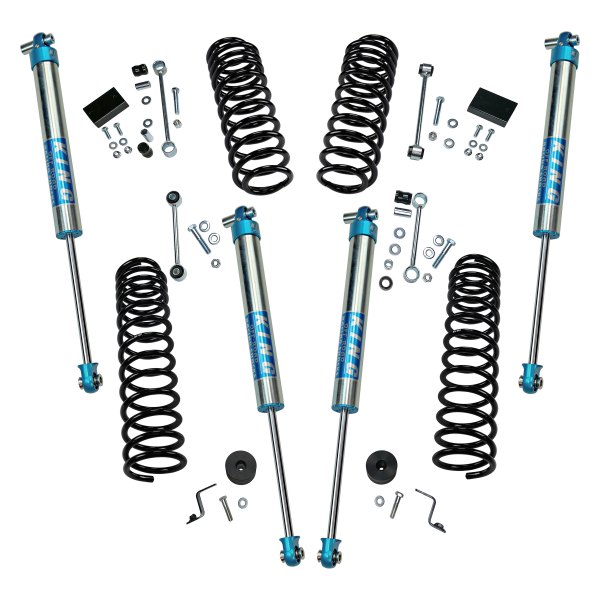 Superlift® K183KG 2.5" x 2" Dual Rate Coil King Edition Front and