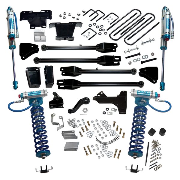 Superlift® - 4-Link Front and Rear Suspension Lift Kit