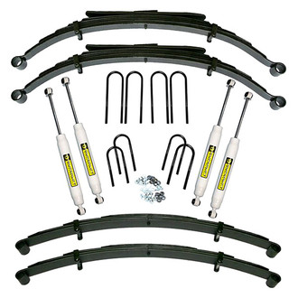 Superlift® - 4" Standard Front and Rear Suspension Lift Kit