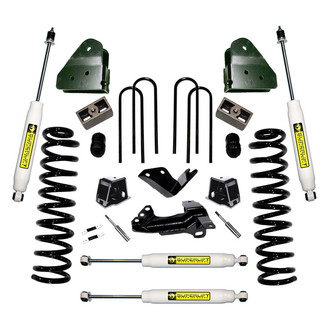 Superlift® - 4" x 2.5" Master Front and Rear Suspension Lift Kit