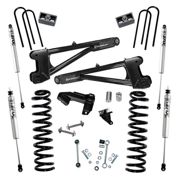 Superlift® - Radius Arm Front and Rear Suspension Lift Kit