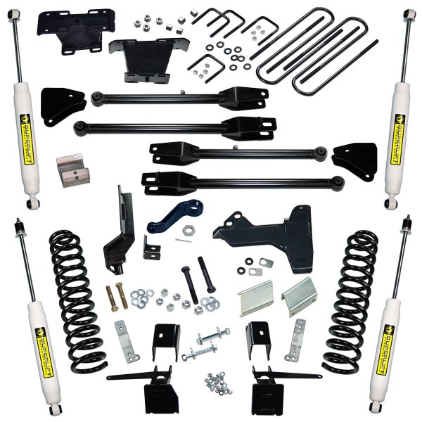 Superlift® - 4-Link Front and Rear Suspension Lift Kit