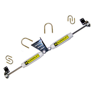 Superlift® - Superide Hydraulic™ Dual Steering Stabilizer Complete Kit