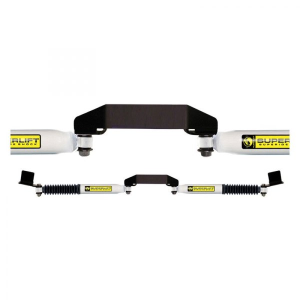 Superlift® - Superide™ Dual Steering Stabilizer Complete Kit