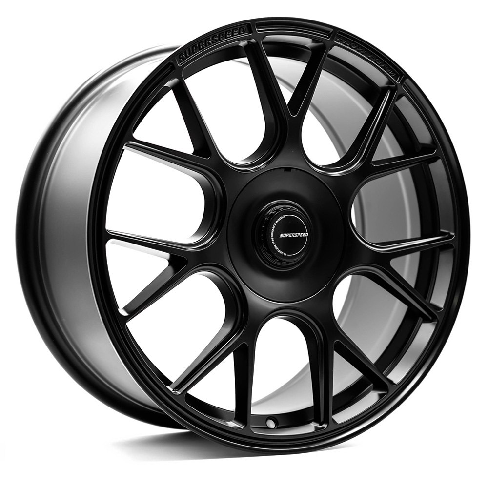 SUPERSPEED® RF01 PROGRESSIVE Wheels Matte Black Rims