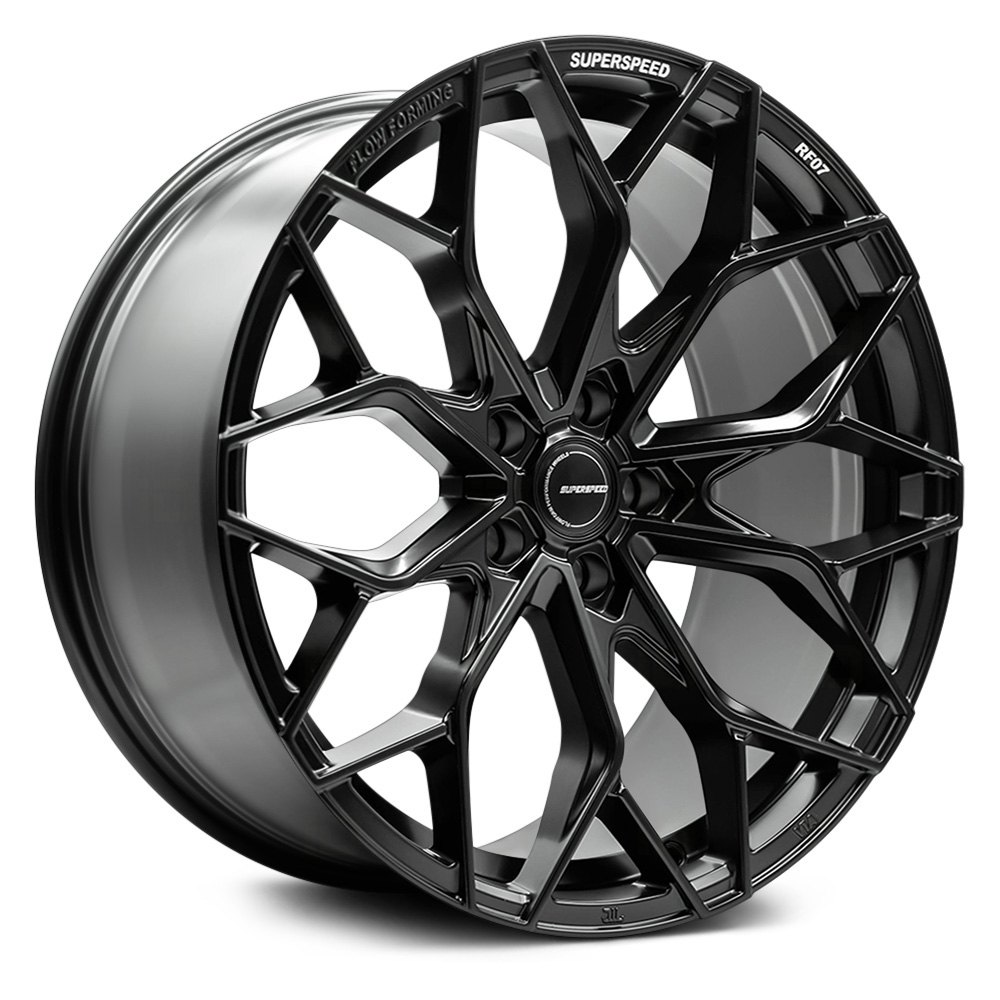 SUPERSPEED® RF07 Wheels - Matte Black Rims