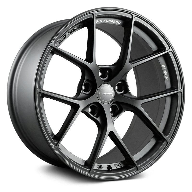 SUPERSPEED® RF05RR Wheels - Matte Gunmetal Rims