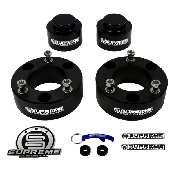 Supreme Suspensions® - Pro Billet Series Front and Rear Suspension Lift Kit