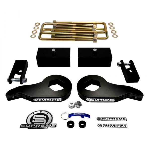 Supreme Suspensions® - Pro Series Front and Rear Complete Lift Kit