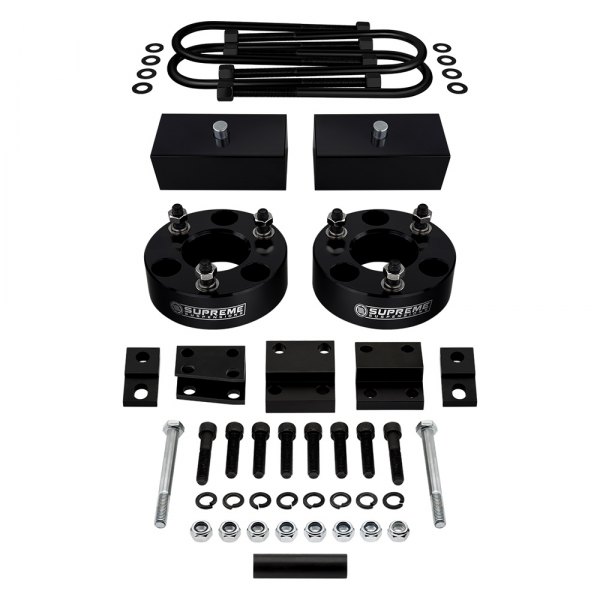 Supreme Suspensions® - Pro Billet Series Front and Rear Suspension Lift Kit