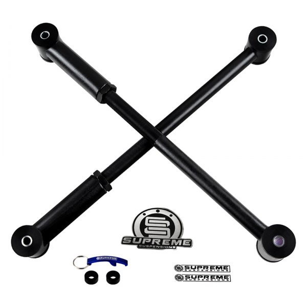 Supreme Suspensions® DGRM03ULCARM Front Upper or Lower Adjustable Control Arm Kit