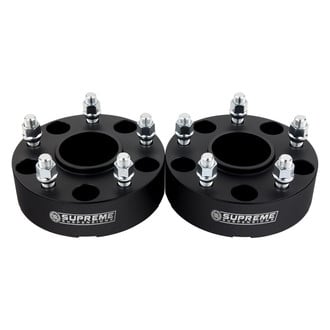 Supreme Suspensions® - Pro Billet Black Wheel Spacer Set