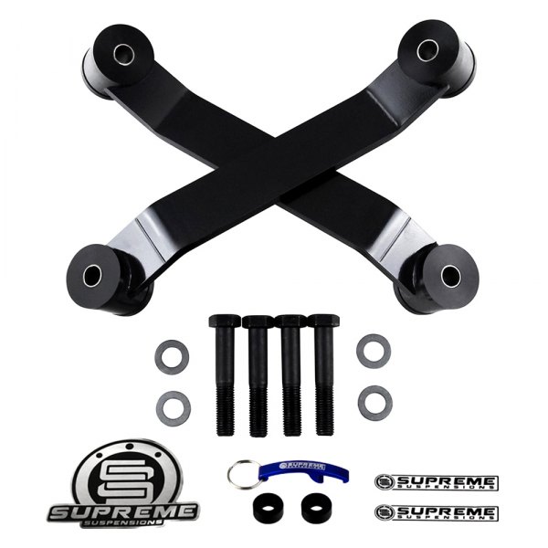 Supreme Suspensions® - Rear Rear Upper Upper Adjustable Control Arm Kit