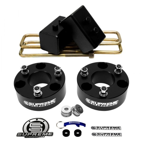 Supreme Suspensions® FDF104FK2015 2" x 1.5" Pro Series Front and Rear